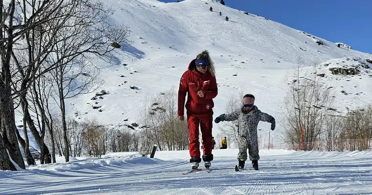 Sortie raquettes enfants aux Menuires